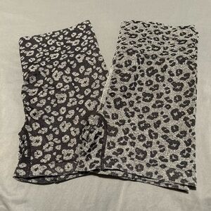 Leopard Print Women’s Gym Shorts